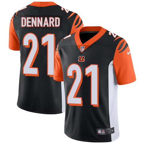 2019 men Cincinnati Bengals #21 Dennard black Nike Vapor Untouchable Limited NFL Jersey